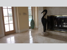 Black Granite Heron mounted on natural sandstone
(left side of Fireplace)